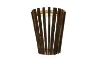 абажур веерный из коры автор бани