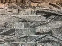 плитка кварцит древесный серый 150*600*10-20мм (0.54м2)