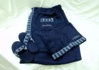 набор "сауна" (простыня+полотенце с вышивкой муж.)