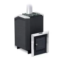 печь для бани ермак 24 стандарт carbon, антрацит