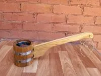 черпак woodson 0,34 л с нерж.вставкой дуб