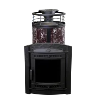 печь для бани прометалл атмосфера l россо леванто ламель + сетка