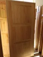 дверь деревянная, глухая, 215*78 см, большаков заказ