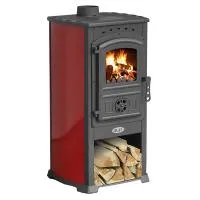 печь-камин blist zar красный