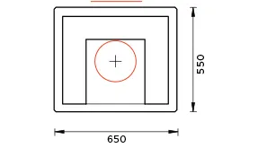 печь-камин tulikivi koli classic 2100 мм 