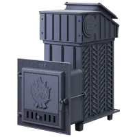 печь для бани gfs 40 п2 зк под облицовку (короб/дверца для пара)