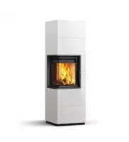 печь-камин tulikivi kelo white classic 1800 мм