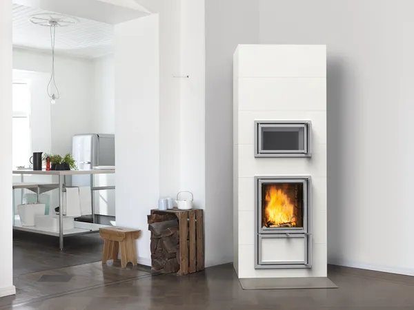 печь-камин tulikivi lentua  h2100 мм