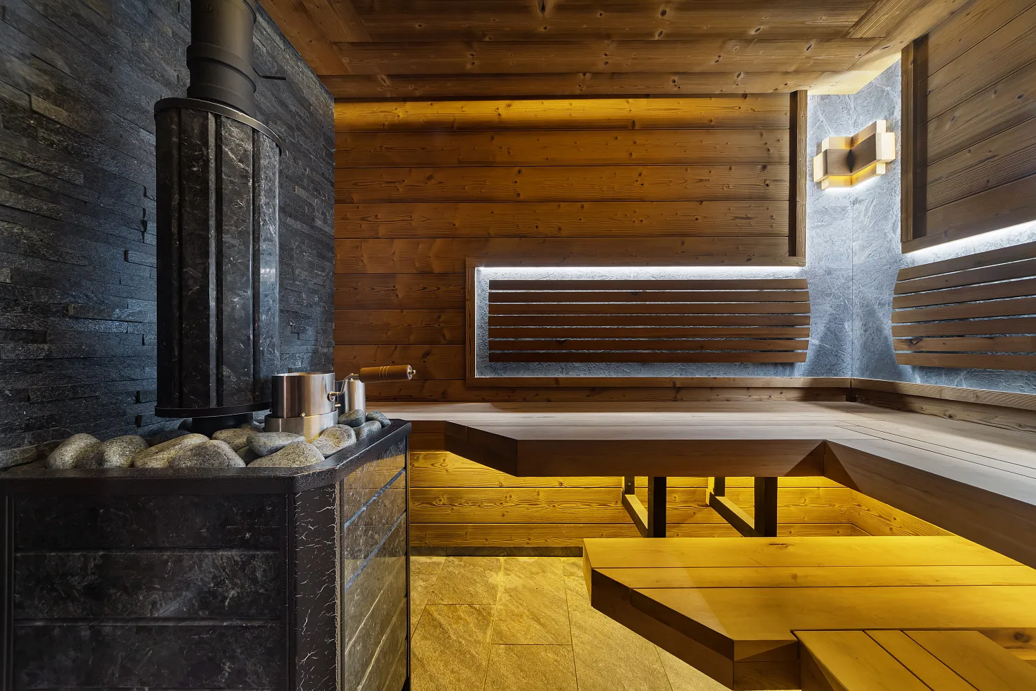 Отделка парных под ключ