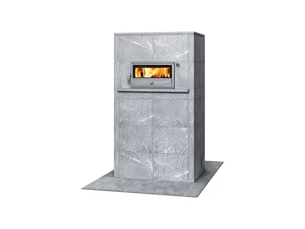 печь-камин tulikivi tlu2000/94 classic с духовкой (нижнее)